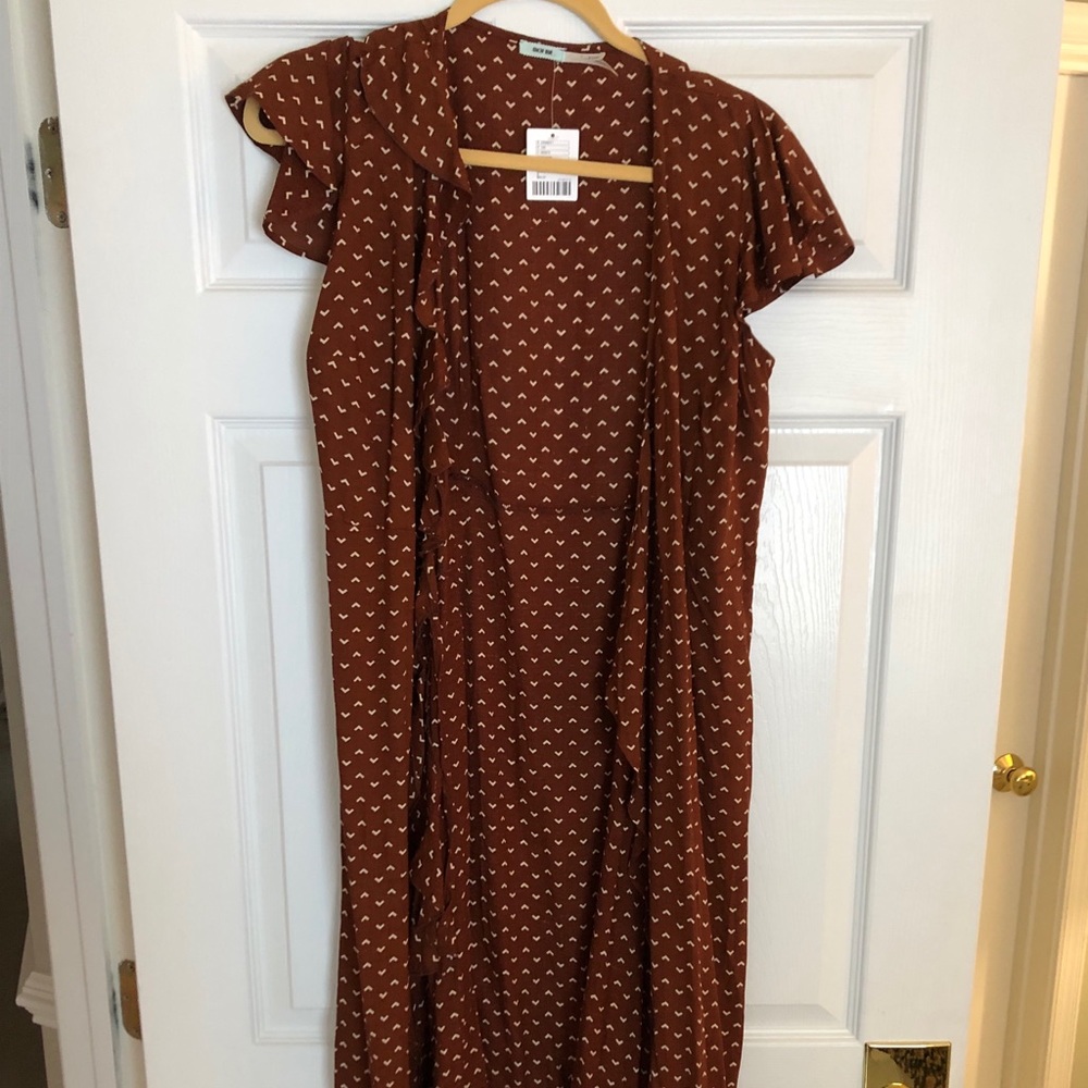 ANKLE LENGTH WRAP AROUND DRESS 👗